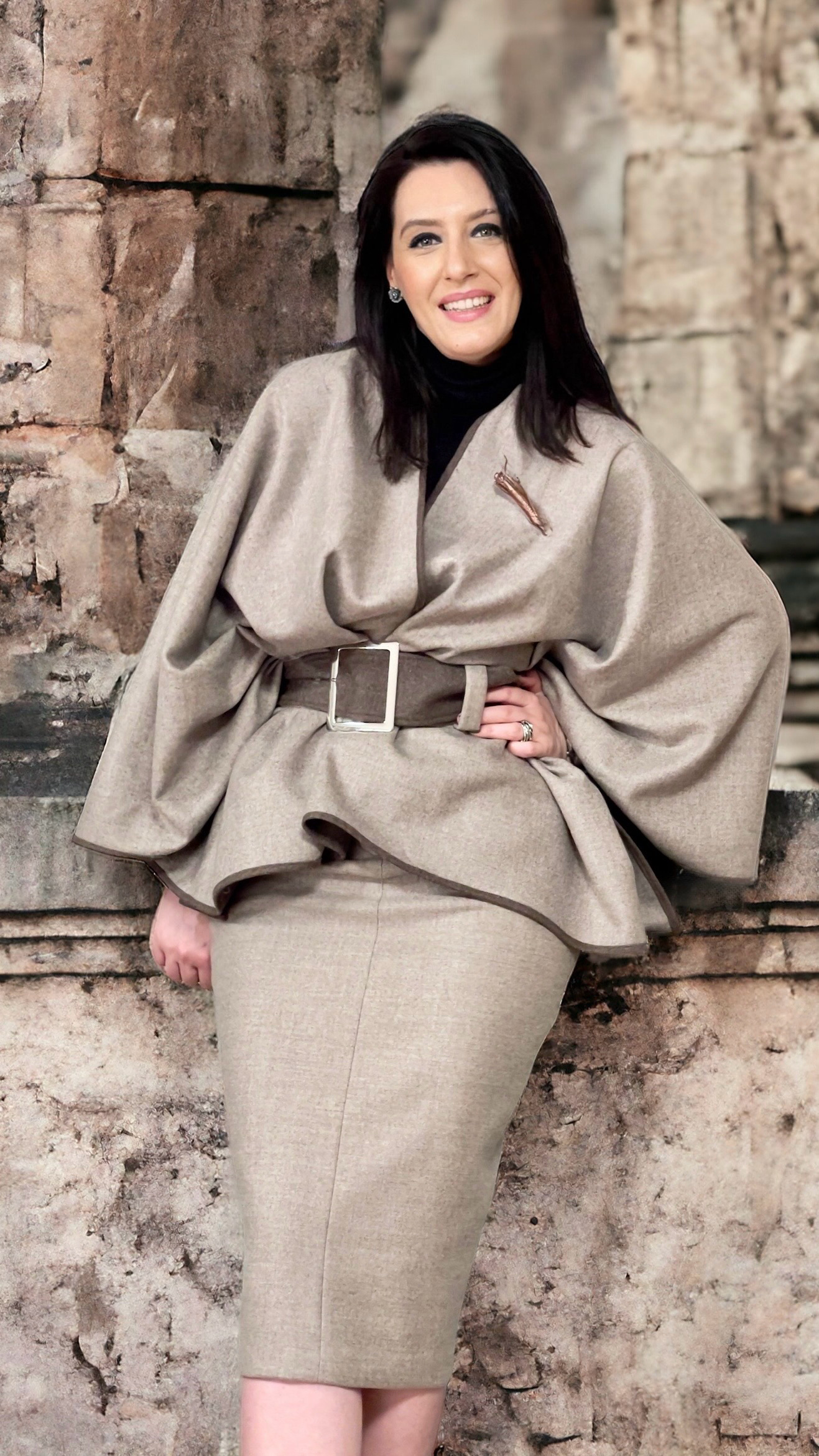 Costum din stofă Loro Piana - imagine 6
